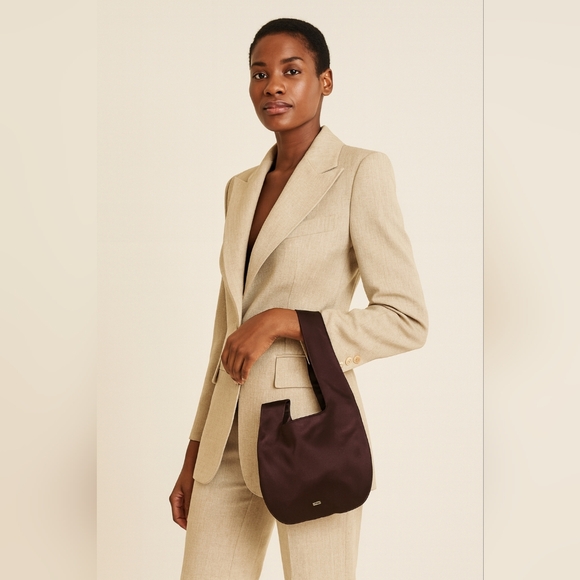 GUCCI RARE VINTAGE Satin Knot Mini Hobo Evening Bag~ Tom Ford Era $650 COA incl - Picture 4 of 13